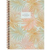 Keskin Color 16.5X22.5 Düz Defter La Plume Leaves - Turuncu Defter