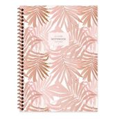 Keskin Color 16.5X22.5 Düz La Plume Leaves - Kahve Defter