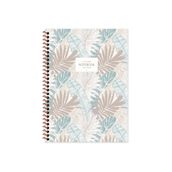 Keskin Color 16.5X22.5 Düz La Plume Leaves - Mavi Defter