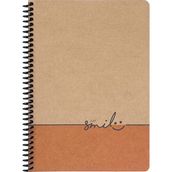 Keskin Color A5 Kareli Words Smile Defter