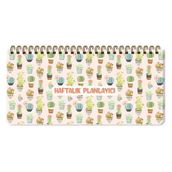 Keskin Color Cactus 13x27 Spiralli Haftalık Planlayıcı
