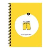 Keskin Color Hisli Şeyler 80 Yaprak Kareli Life Is Şort Sarı Yok -18,5x25 Defter