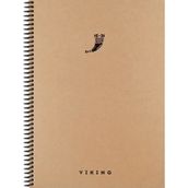 Keskin Color Kareli La Plume Viking Borazan 17 x 24 cm - Renkli Defter