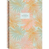 Keskin Color La Plume Leaves Turuncu A6 Çizgili Defter
