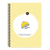 Keskin Color Sticker Defter Hisli Şeyler 16,5x22,5 80 Yp. Çizgili Stickerli Defter Sıkıldım Artık Defter