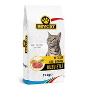 Keycat 15 kg Kuzulu Yetişkin Kuru Kedi Maması