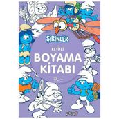 Keyifli Boyama Kitabı - Şirinler - Pierre Culliford