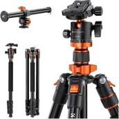 KF Concept K234A7 + BH-28L Extension Arm Monopod Özellikli Tripod - Bej