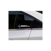 Kia Sorento Yan Cam Sticker Oto Kapı 20 Cm X 7 Cm Holo-Chroma