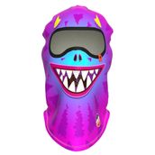 Kids Funny Balaklava, Su İtici özellikli(DWR) Baskılı Snowboard, Kayak, Motosiklet, Bisiklet Kar Maskesi (MASMC005, Tek Beden)