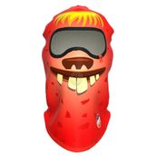 Kids Funny Balaklava, Su İtici özellikli(DWR) Baskılı Snowboard, Kayak, Motosiklet, Bisiklet Kar Maskesi (MASMC006, Tek Beden)