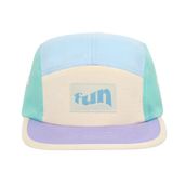Kietla Iconik UV Korumalı Siperlikli Şapka Fun Blue – UPF 50+ Çocuk Güneş Şapkası (4-7 Yaş)