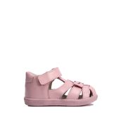 Kifidis KP51 Kids Pembe Deri İlk Adım Kız Çocuk Deri Ayakkabı