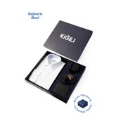 Kiğılı 4'lü Hediye Seti / Gömlek & Kravat & Kemer & Cüzdan Çeyiz Seti Hediye Kutulu Set