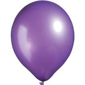 Kikajoy Baskısız Mor Metalik Balon
