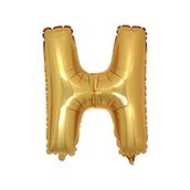 Kikajoy H Harf Altın 40 Folyo Balon