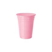 Kikajoy Plastik Pembe Meşrubat Bardağı