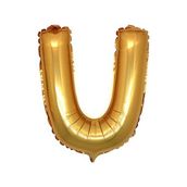 Kikajoy U Harf Altın 40 Folyo Balon