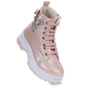 Kiko Kids 621 Vakko Taşlı Termo Taban Kız Çocuk Bot