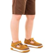 Kiko Kids Erkek Çocuk Günlük Ayakkabı Arz 2319 - Koyu Taba