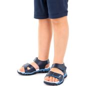 Kiko Kids Erkek Çocuk Sandalet Arz 2362 Lacivert - Mavi