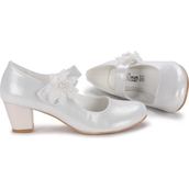 Kiko Kids Kiko 751 Sedef Vakko 4 cm Topuk Günlük Kız Çocuk Babet
