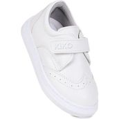 Kiko Kids Richie Cilt Cırtlı Ilk Adım Günlük Erkek Bebek Casual Ayakkabı - Beyaz