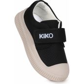 Kiko Kids Squa Nubuk Cırtlı Erkek Çocuk Günlük Ayakkabı - Siyah