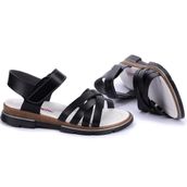 Kiko Şb 2469-78 Siyah Erkek Çocuk Sandalet