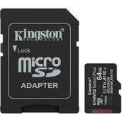 Kingston Canvas Select Plus SDCS3/64GB Class 10 UHS-I U1 A1 V10 64 GB Micro SD Kart