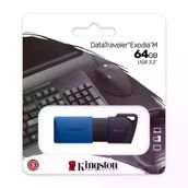 Kingston Datatraveler Exodia M Dtxm 64 Gb Usb 3.2 Flash Bellek Usb Flash Bellek