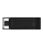 Kingston DT70 256 GB USB-C 3.2 Gen 1 Type-C Flash Bellek