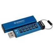 Kingston IKKP200-16GB 16 GB IronKey Keypad 200, FIPS 140-3 Lvl 3 Pending Flash Bellek
