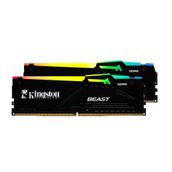 Kingston KF556C36BBEAK2-32TR Beast RGB 2x16 GB DDR5 5600 MHZ CL36 Siyah Ram