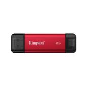 Kingston SPSD/2TB 2 TB USB 3.2 GeN 2.2 Type-C Mini Kırmızı Taşınabilir SSD