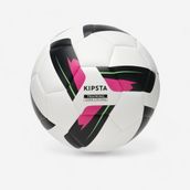 Kipsta Beyaz Futbol Topu 5 Numara Training Kulüp İçin Tasarlanmış Dayanıklı Dış Yapı - Siyah - Beyaz