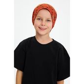 Kiremit Erkek Bebek Cocuk Genc Panda Figurlu 4 Mevsim Sapka Bere 100 Pamuklu Penye