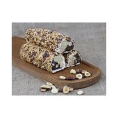 Kırık Badem Kaplı Fındık Kremalı Dolgulu Karışık Kuruyemişli Lokum - 500 gr