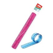 Kirilmaz Cetvel 30 Cm Silikonlu Pembe Renk 1 Adet Cetvel Kirilmaz