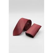 Kırmızı Desenli 6 Cm Kravat 1090255122