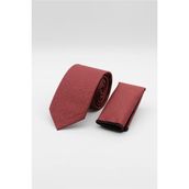 Kırmızı Desenli 6 Cm Kravat 1090260110