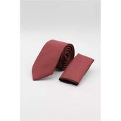 Kırmızı Desenli 7 Cm Kravat 1090260117