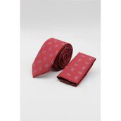 Kırmızı-Mavi Desenli 6 Cm Kravat 1090255120