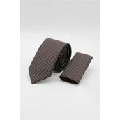Kırmızı-Mavi Desenli 7 Cm Kravat 1090260115