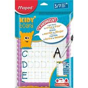 Kitabevimden Maped Yazı Tahtası Kıddy Board Çoçuk Esnek ve Transparan Kit - Çok Renkli - tek