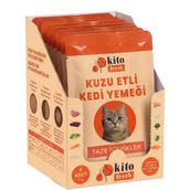 Kito Fresh 80 gr 10 Adet Kuzu Etli Kedi Yemeği