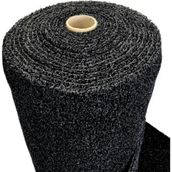 Kıvırcık Kapı Önü Dış Mekan Paspas / Kalınlık : 14 Mm. / En : 1.20 M. - Boy : 4 Metre / Siyah - 120 x 400 cm