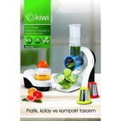 Kiwi KIM-4710 2'si 1 Arada Narenciye Sıkacağı ve Salata Yapma Makinesi