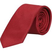 Klasik & Modern Stil Uyumlu Armürlü Erkek Kravat – Özel Gün ve Iş Hayatı Için - Kırmızı