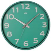 Klik Simplex 38 cm Yeşil Duvar Saati